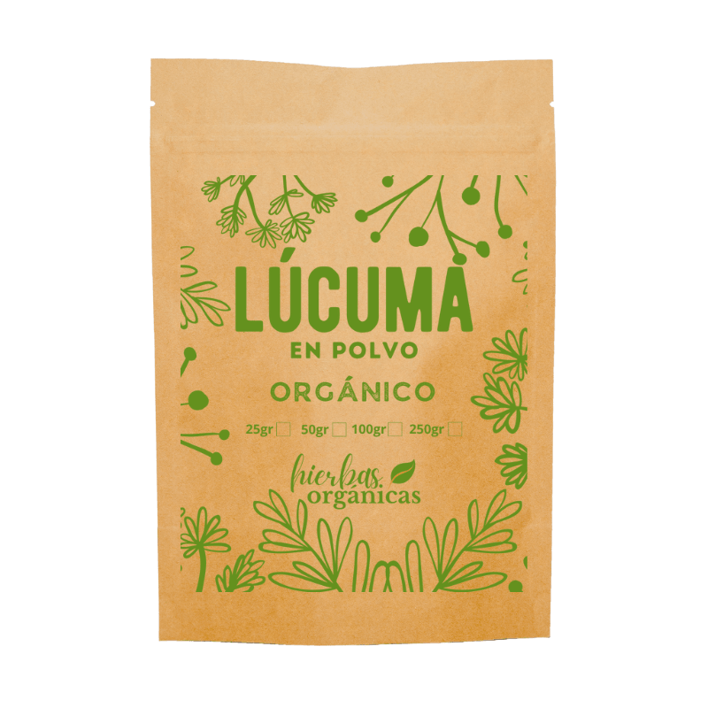 Lúcuma Orgánico en Polvo - Hierbas Orgánicas de México