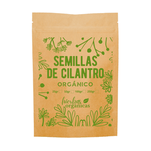 Semilla de Cilantro Orgánica - Hierbas Orgánicas de México