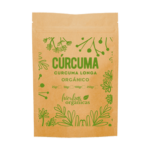Cúrcuma Orgánica - Hierbas Orgánicas de México