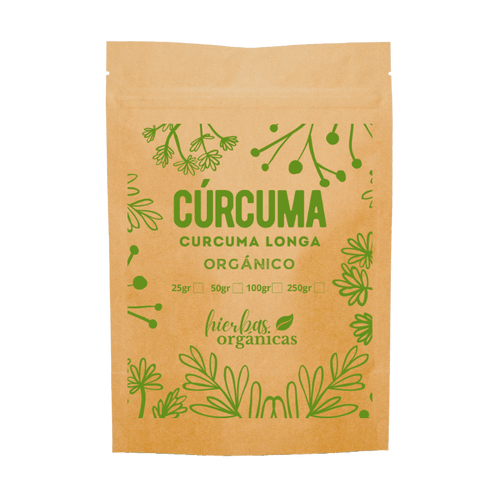 Cúrcuma Orgánica - Hierbas Orgánicas de México