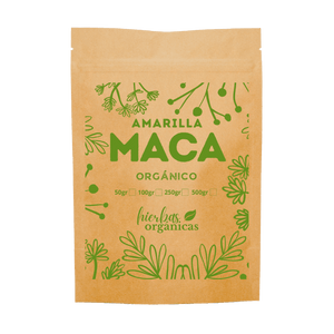 Maca Amarilla en Polvo Orgánica - Hierbas Orgánicas de México