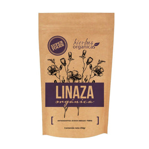 Semilla de Linaza Orgánica - Hierbas Orgánicas de México
